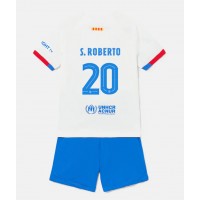 Barcelona Sergi Roberto #20 Bortedraktsett Barn 2023-24 Kortermet (+ Korte bukser)